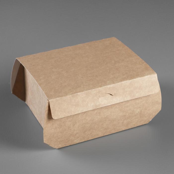 Коробка самосборная "Крафт" 15 х 12 х 8 см - Фото 1