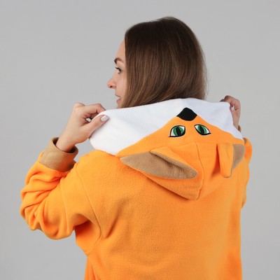 Кигуруми «Лиса» с бежевой грудкой, взрослый, р. 46-48, рост 170-178 см