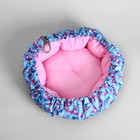 Лежанка-трансформер флисовая на затяжках, 70 см, микс цветов - Фото 2