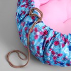 Лежанка-трансформер флисовая на затяжках, 70 см, микс цветов - Фото 4