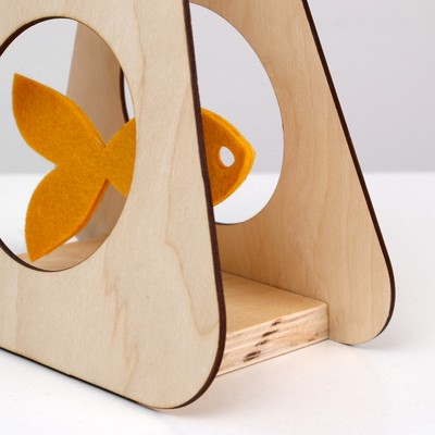 Игрушка-маятник для кошек "Пижон", 32 х 20 х 12 см