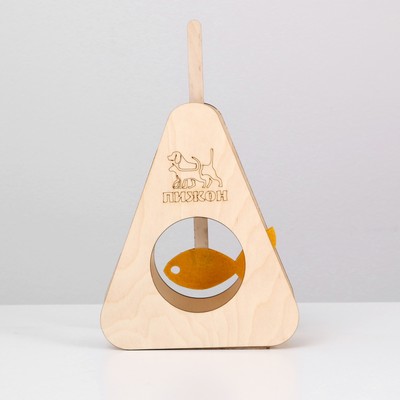 Игрушка-маятник для кошек "Пижон", 32 х 20 х 12 см