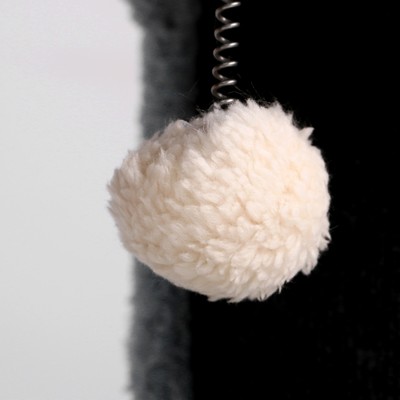 Игрушка для кошек с 3 дразнилками "Куб", 35 х 35 х 15 см, микс цветов