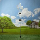 Садовый светильник ЭРА, "Кактус", неоновый, на солнечной батарее - Фото 2