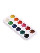 Акварель Calligrata, 12 цветов, без кисти, картон, МИКС - Фото 6