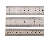 Набор линеек металлических Calligrata, 3 штуки (15, 20, 30 см) - Фото 3