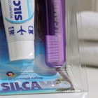 Набор дорожный: зубная паста Silcamed family, 30 г + зубная щётка Silcamed - фото 7509400