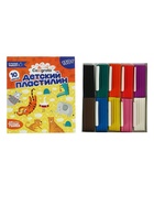 Пластилин Calligrata «Классический», 10 цветов, 150 г - Фото 4