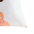 Подушка "Крошка Я" Розовый фламинго, 45х45 см, СОРТ 2 велюр, 100% п/э - Фото 2