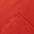 Простыня Этель 150х220 см, цвет красный, поплин, 125 г/м² - Фото 3