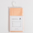 Наволочка «Этель» цвет коралловый, 70х70 см, сатин 4963208