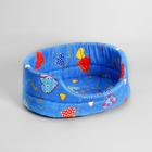 Лежанка поплин PerseiLine ЛЕ-2 №2 43 х 30 х 16 "I love you" - Фото 1