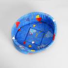 Лежанка поплин PerseiLine ЛЕ-2 №2 43 х 30 х 16 "I love you" - Фото 2