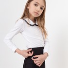 Школьная юбка для девочки, цвет чёрный, рост 122 - Фото 2