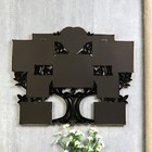 Фоторамка - коллаж на 10 фото 10×10, 10×15, 13×13, 15×20 см «Дерево с плодами», пластик, мультирамка, т. золото, 52×65×3 см - Фото 4