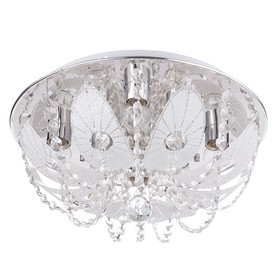 

Люстра с ПДУ 4714/9 9хE27, 40Вт хром 40х40х25 см