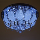 Люстра с ПДУ 6515/5 5хЕ14, 40Вт хром 50х50х27 см - Фото 4