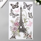 Декоративная наклейки Room Decor "Эйфелева башня" 32х50 см - фото 23533577