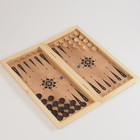 Нарды "Восточный узор", деревянная доска 50 х 50 см - Фото 6