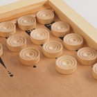 Нарды "Восточный узор", деревянная доска 50 х 50 см - Фото 5