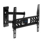 Кронштейн Kromax PIXIS-XS, для ТВ, наклонно-поворотный, 22-55", 95-423 мм от стены, чёрный - Фото 2