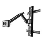 Кронштейн Kromax PIXIS-XS, для ТВ, наклонно-поворотный, 22-55", 95-423 мм от стены, чёрный - Фото 4