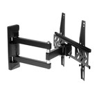 Кронштейн Kromax PIXIS-XS, для ТВ, наклонно-поворотный, 22-55", 95-423 мм от стены, чёрный - Фото 6