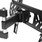 Кронштейн Kromax PIXIS-XS, для ТВ, наклонно-поворотный, 22-55", 95-423 мм от стены, чёрный - Фото 7