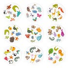 Настольная игра на реакцию и внимание «Гигантский Дуббль. Животный мир», 55 карт, 5+ - Фото 3