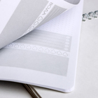 Блокнот-планинг софт-тач с тиснением «Мечтай.Создавай.Действуй BLUE», 18×24 см, 32 листа - фото 21072444