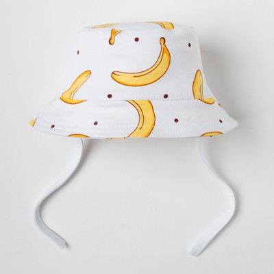 Панамка Крошка Я "Бананы", белый, р.44