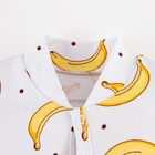 Песочник Крошка Я "Бананы", белый, рост 68-74 см - Фото 2