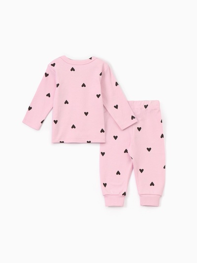 Костюм для девочки (джемпер, брюки) «Крошка Я» Cute, рост 68-74 см, розовый