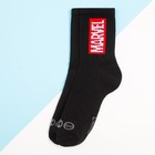Носки "Марвел", Мстители, чёрный, 23-25 см - Фото 2