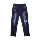 Джинсы для мальчиков, рост 110 см - Фото 2