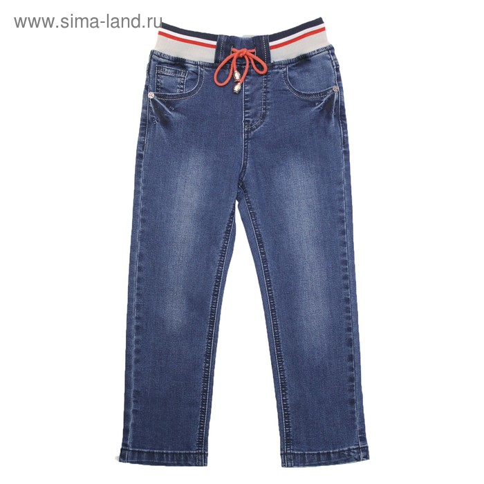 Джинсы для мальчиков, рост 92 см - Фото 1