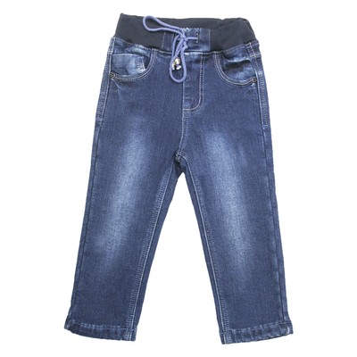 Джинсы для мальчиков, утеплённые, рост 104 см