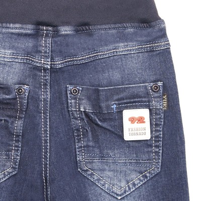 Джинсы для мальчиков, утеплённые, рост 104 см