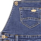 Комбинезон джинсовый для мальчиков, рост 92 - Фото 3