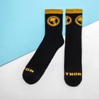 Носки "Тор", Мстители, чёрный, 27-29 см - Фото 1