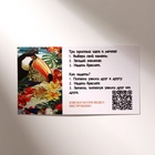 Браслет желаний «Аквамарин» на бордовой нити, длина регулируется - Фото 4