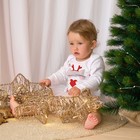 Боди детское «Крошка Я» Winter party, рост 80-86 см, белое - Фото 2