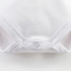 Боди детское «Крошка Я» Winter party, рост 62-68 см, белое - Фото 5