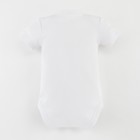 Боди детское «Крошка Я» Winter party, рост 62-68 см, белое - Фото 6