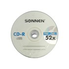 Диск CD-R SONNEN, 52x, 700 Мб, спайка, 50 шт. - Фото 3