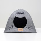 Домик для животных из войлока "Палатка MEOW", 38 х 28 х 38 см - Фото 7