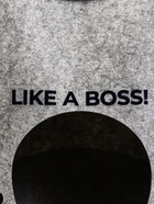 Домик для животных «Ушастик ONLY CATS», 46×46×43 см, войлок, серый 5073943