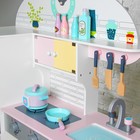 Игровой набор «Кухонный модуль «Счастье»» с деревянной посудой - фото 3853131