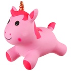 Попрыгун ZABIAKA «Единорожка», 35×20×45 см, розовый - Фото 8