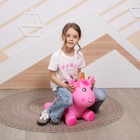 Попрыгун ZABIAKA «Единорожка», 35×20×45 см, розовый - Фото 7